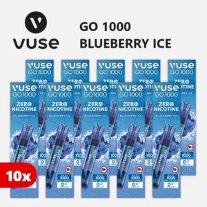 Vuse GO 1000 Blueberry Ice 0mg Einweg E-Zigarette