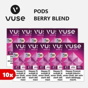 10x VUSE Pods Berry Blend