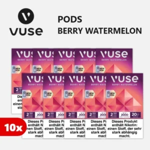 10x VUSE Pods Berry Watermelon