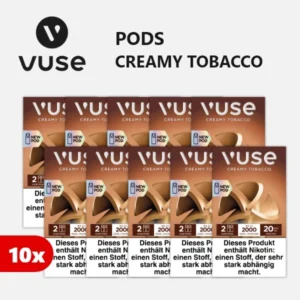 10x VUSE Pods Creamy Tobacco